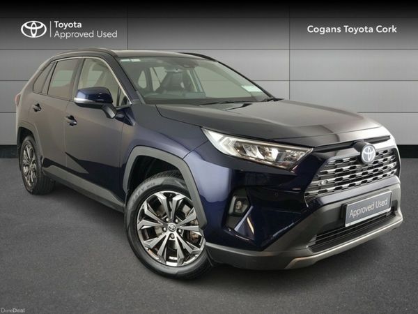 Toyota RAV4 SUV, Petrol Hybrid, 2022, Blue