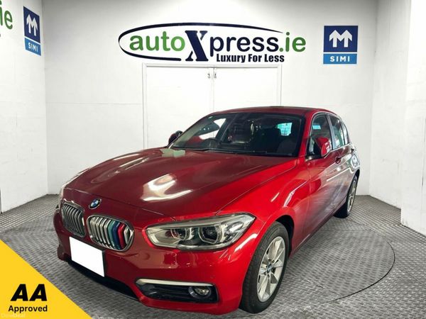 BMW 1-Series Hatchback, Diesel, 2018, Red