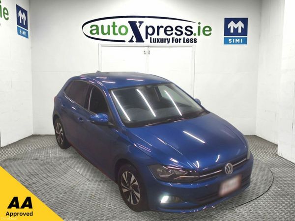 Volkswagen Polo Hatchback, Petrol, 2018, Blue