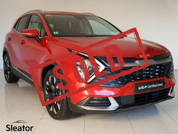 Kia Sportage MPV, Petrol Plug-in Hybrid, 2022, Red