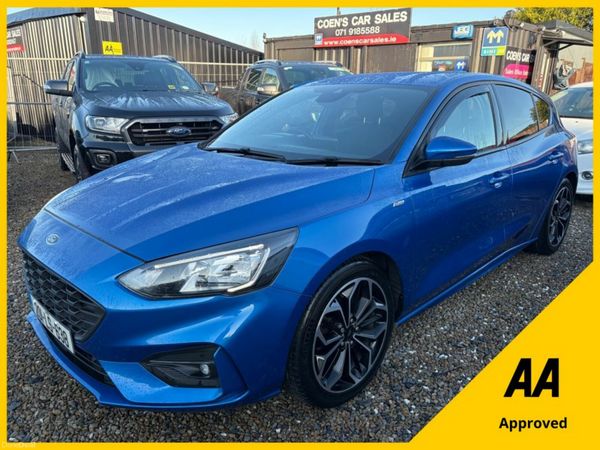 Ford Focus Hatchback, Diesel, 2020, Blue