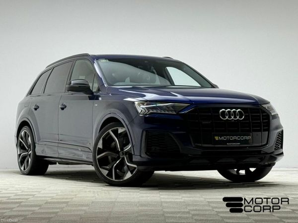 Audi Q7 SUV, Petrol Plug-in Hybrid, 2022, Blue