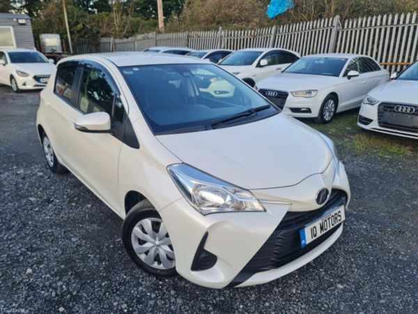Toyota Vitz Hatchback, Petrol, 2019, White