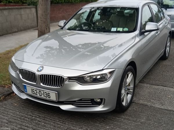 BMW 3-Series Saloon, Diesel, 2015, Silver