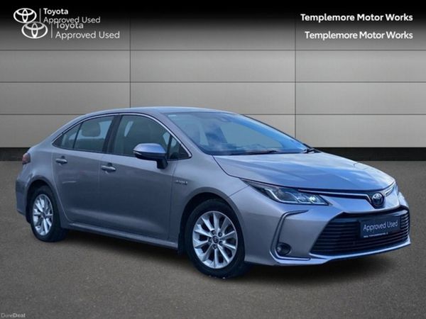 Toyota Corolla Saloon, Petrol Hybrid, 2021, Grey
