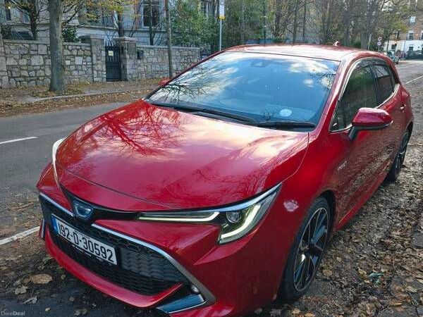 Toyota Corolla Hatchback, Petrol Hybrid, 2019, Red