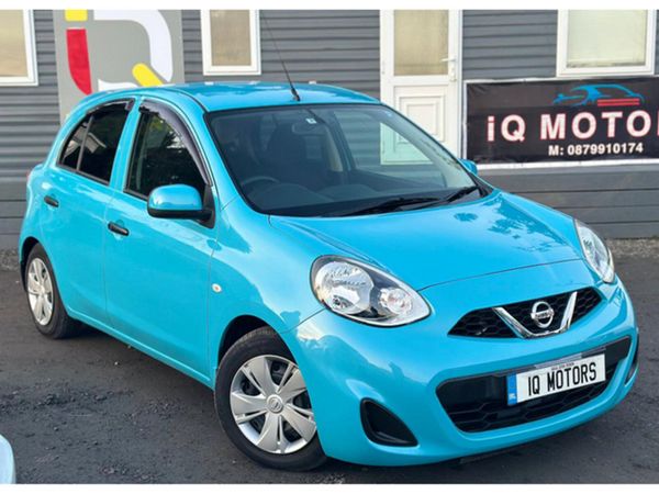 Nissan March Hatchback, Petrol, 2017, Blue