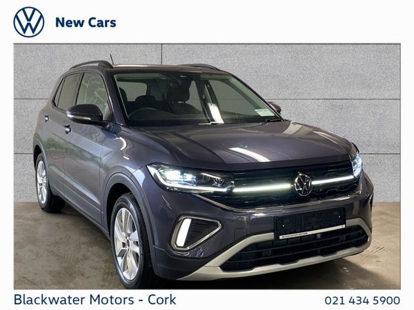Volkswagen T-Cross SUV, Petrol, 2025, Grey