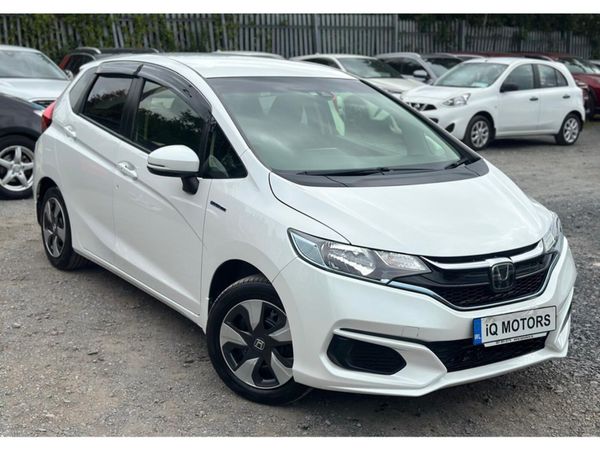 Honda Fit Hatchback, Petrol Hybrid, 2018, White