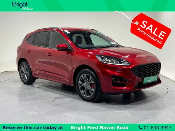Ford Kuga MPV, Petrol Plug-in Hybrid, 2022, Red