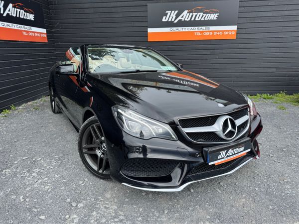 Mercedes-Benz E-Class Convertible, Diesel, 2014, Black