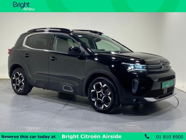 Citroen C5 Aircross MPV, Petrol Plug-in Hybrid, 2024, Black