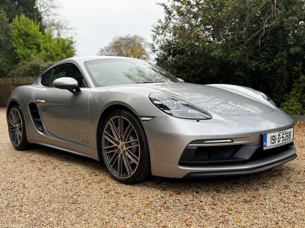 Porsche Cayman Coupe, Petrol, 2019, Silver