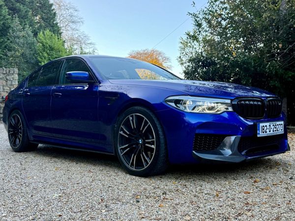 BMW M5 Saloon, Petrol, 2018, Blue