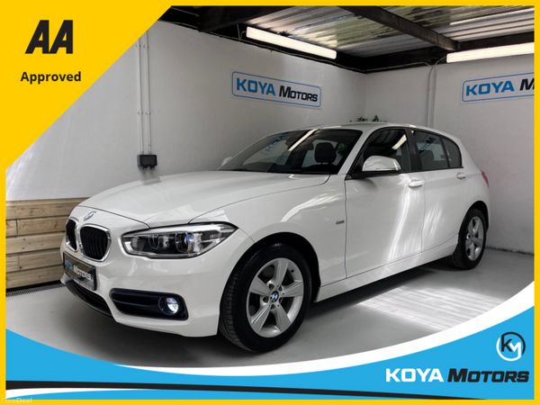 BMW 1-Series Hatchback, Diesel, 2016, White