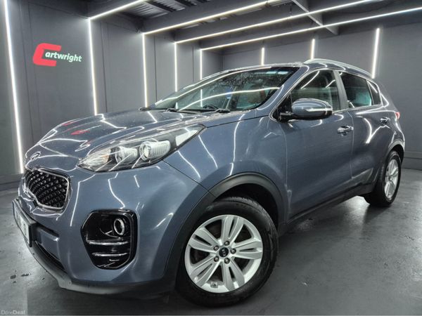 Kia Sportage MPV, Diesel, 2018, Blue