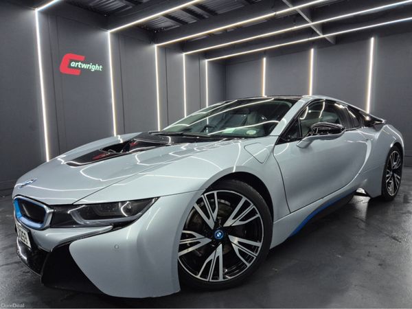 BMW i8 Coupe, Petrol Plug-in Hybrid, 2016, Silver