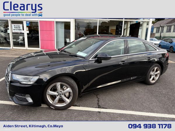 Audi A6 Saloon, Diesel, 2020, Black