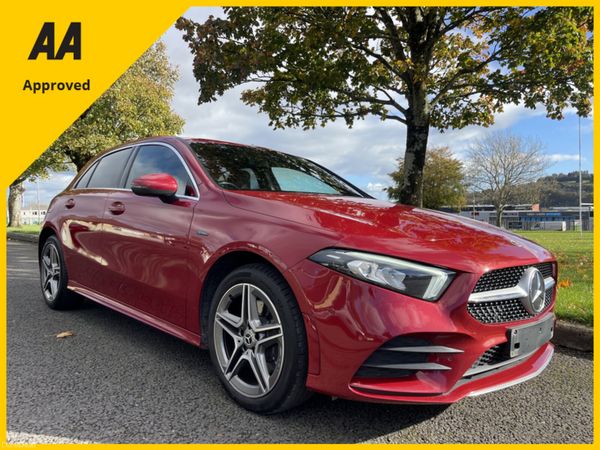 Mercedes-Benz A-Class Hatchback, Petrol Hybrid, 2021, Red