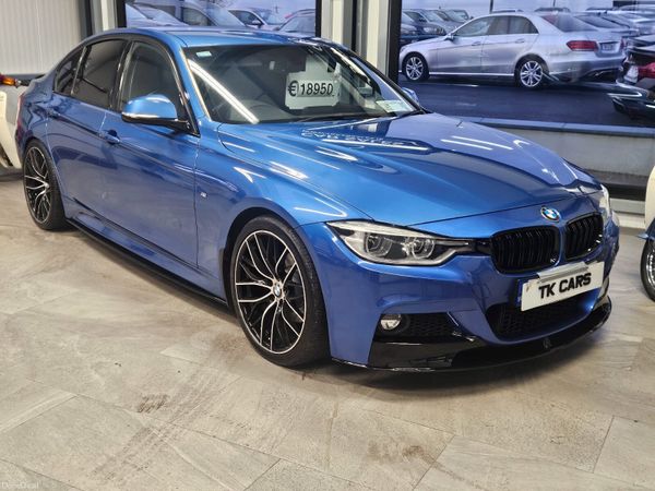 BMW 3-Series Saloon, Diesel, 2018, Blue