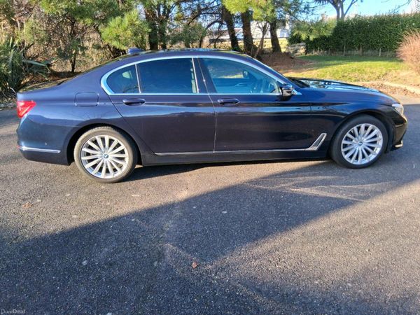 BMW 7-Series Saloon, Diesel, 2016, Blue