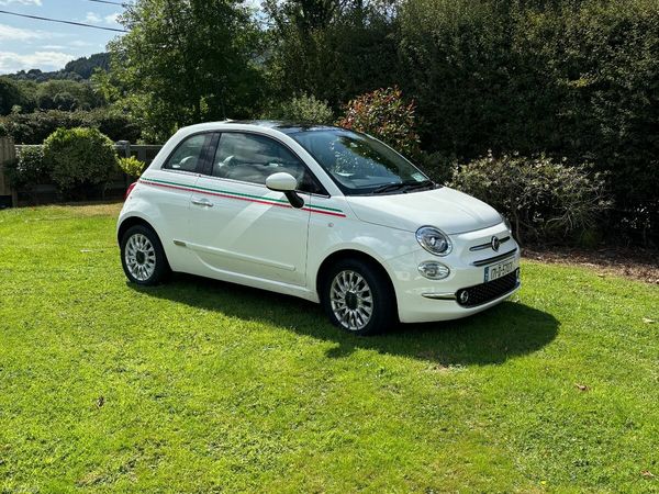 Fiat 500 Hatchback, Petrol, 2017, White