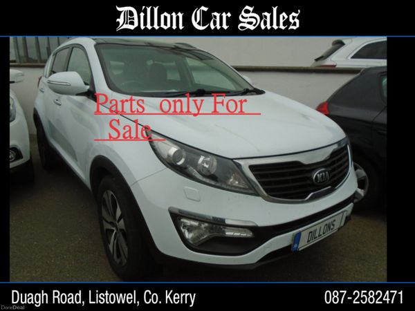 Kia Sportage Estate, Diesel, 2013, White