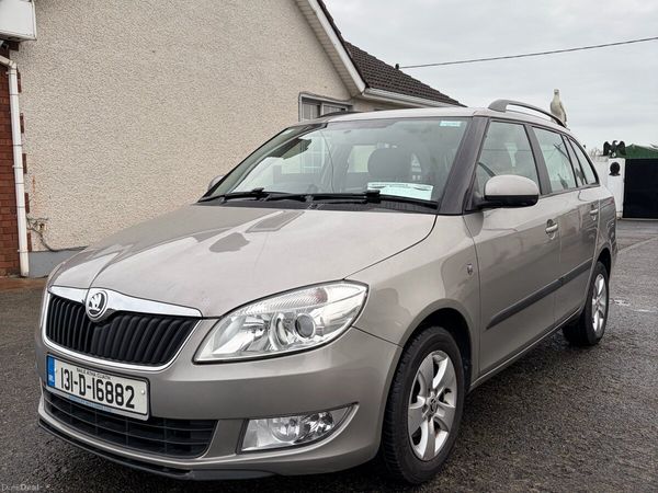 Skoda Fabia Estate/Jeep, Petrol, 2013, Beige