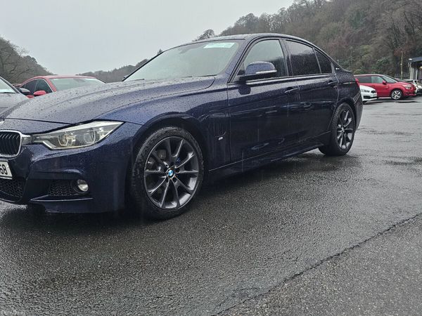 BMW 3-Series Saloon, Petrol Plug-in Hybrid, 2018, Blue