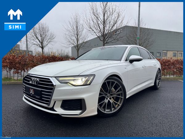 Audi A6 Saloon, Diesel, 2019, White