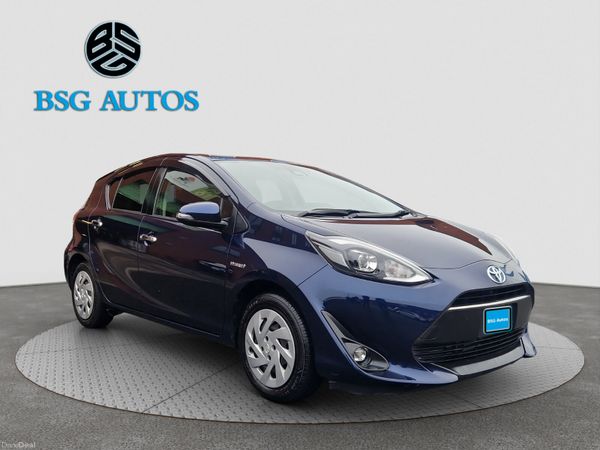 Toyota Aqua Hatchback, Petrol Hybrid, 2019, Blue