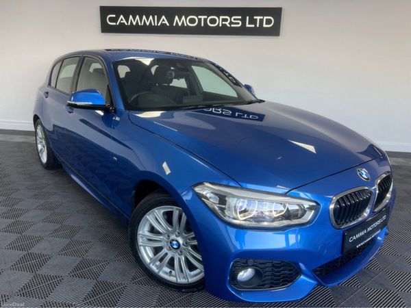 BMW 1-Series Hatchback, Petrol, 2017, Blue
