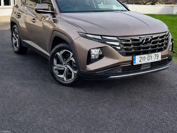 Hyundai Tucson SUV, Petrol Hybrid, 2021, Brown
