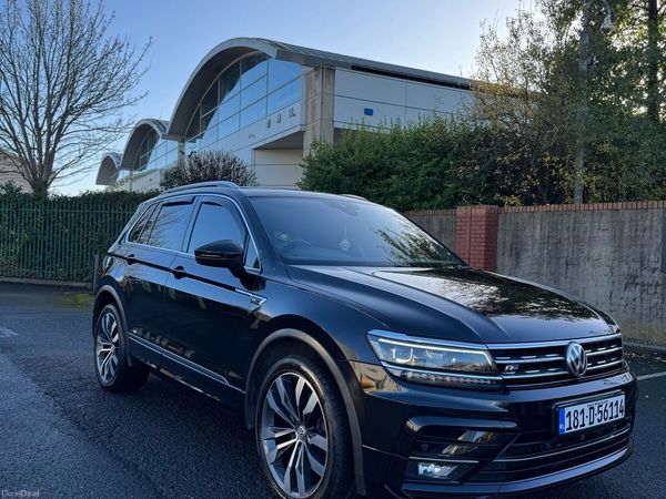 Volkswagen Tiguan SUV, Diesel, 2018, Black