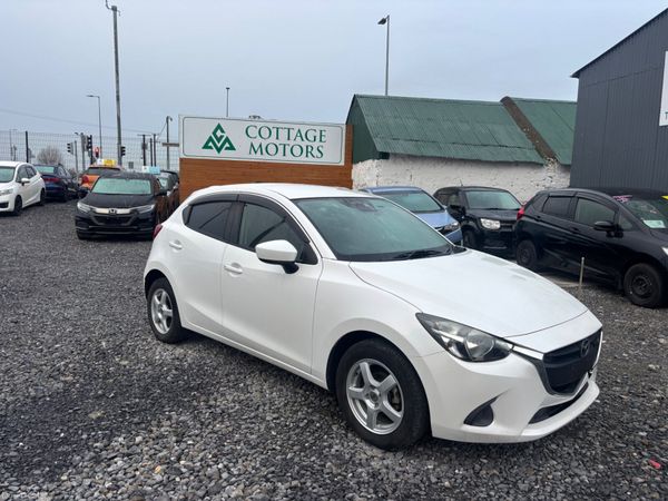 Mazda Demio Hatchback, Petrol, 2016, White