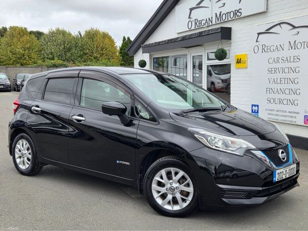 Nissan Note Hatchback, Petrol Hybrid, 2020, Black