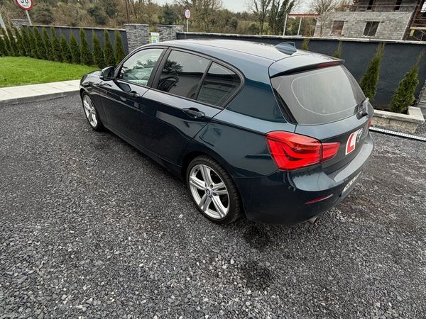 BMW 1-Series Hatchback, Diesel, 2015, Blue