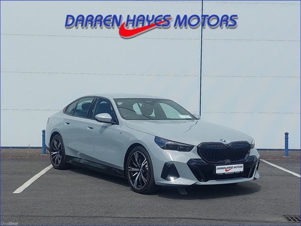 BMW 5-Series Saloon, Petrol Hybrid, 2025, Grey