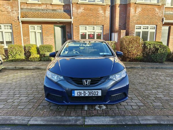Honda Civic Hatchback, Petrol, 2013, Blue