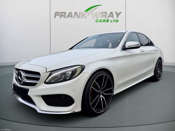 Mercedes-Benz C-Class Saloon, Diesel, 2015, White