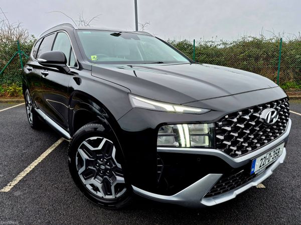 Hyundai Santa Fe SUV, Petrol Plug-in Hybrid, 2022, Black