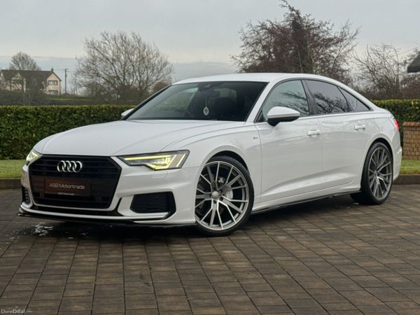 Audi A6 Saloon, Diesel, 2020, White