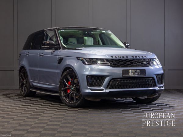 Land Rover Range Rover Sport SUV, Petrol Plug-in Hybrid, 2020, Blue