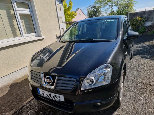 Nissan Qashqai Hatchback, Petrol, 2007, Black