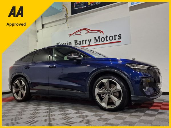 Audi Q4 e-tron SUV, Electric, 2024, Blue