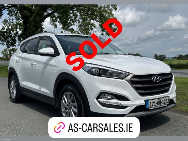 Hyundai Tucson SUV, Diesel, 2017, White