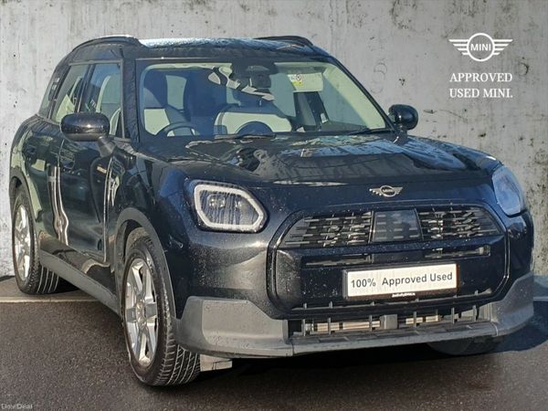 Mini Countryman SUV, Petrol Hybrid, 2024, Black
