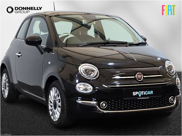 Fiat 500 Hatchback, Petrol, 2023, Black