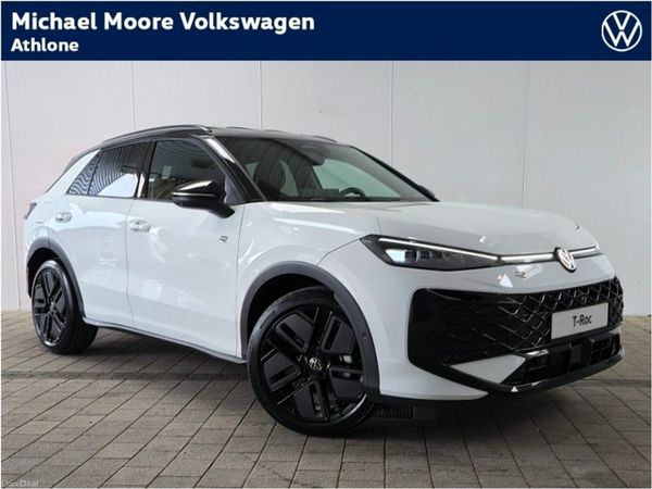 Volkswagen T-Roc SUV, Petrol Hybrid, 2026, White