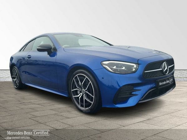 Mercedes-Benz E-Class Coupe, Diesel, 2022, Blue